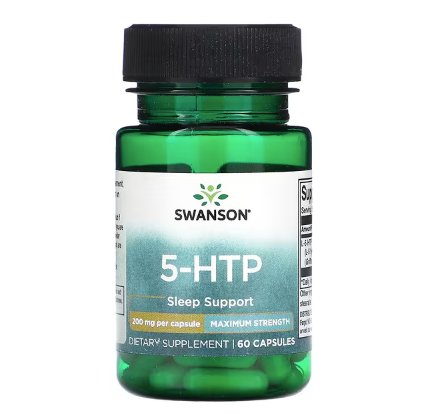 5-HTP, 200 mg , 60 CapsulesSWV02963Vitadeals-Singapore