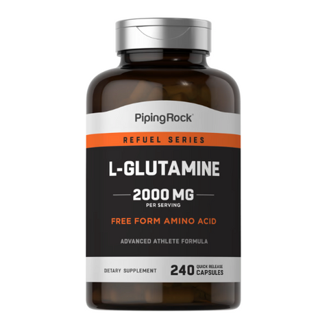 L-Glutamine 500 mg - 240 Quick Release Capsules