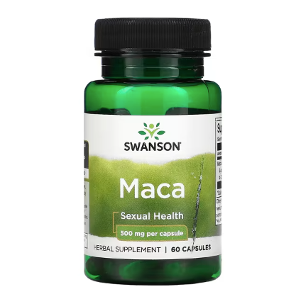 Maca, 500 mg - 60 Capsules
