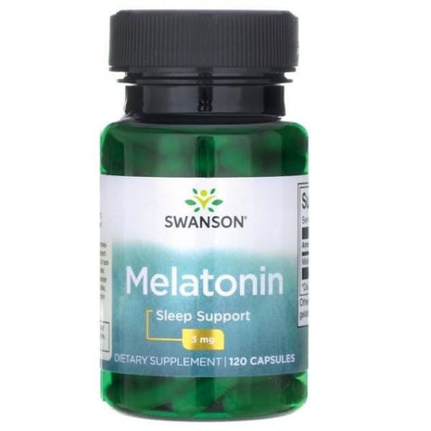Swanson Melatonin 3mg Bottle Front