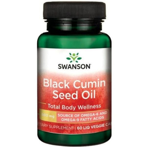 Black Cumin Seed Oil 500mg - 60 Veg CapsSWE063Vitadeals-Singapore