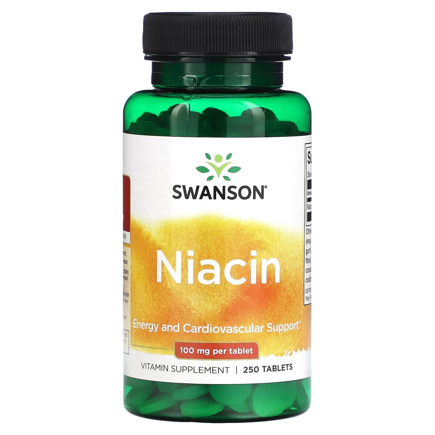 Niacin (Vitamin B3) 100mg - 250 Vegetarian Tablets