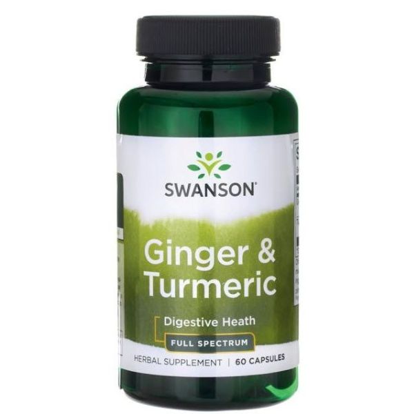 Full Spectrum Ginger & Turmeric (2-in-1 Formula) - 60 Capsules