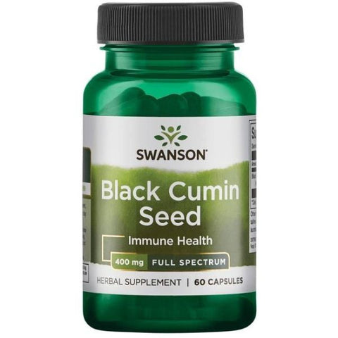 Full Spectrum Black Cumin Seed (Nigella Sativa) 400mg - 60 Capsules