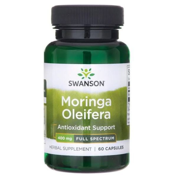 Full Spectrum Moringa Oleifera 400mg - 60 Capsules