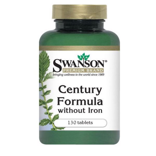 Century Formula Multivitamins without Iron - 130 Tablets