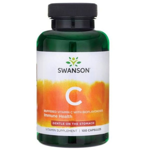 Buffered Vitamin C with Bioflavonoids 500mg - 100 Capsules