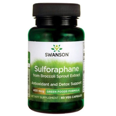 Sulforaphane (Broccoli Sprouts Extract) 400mcg - 60 Veg Caps