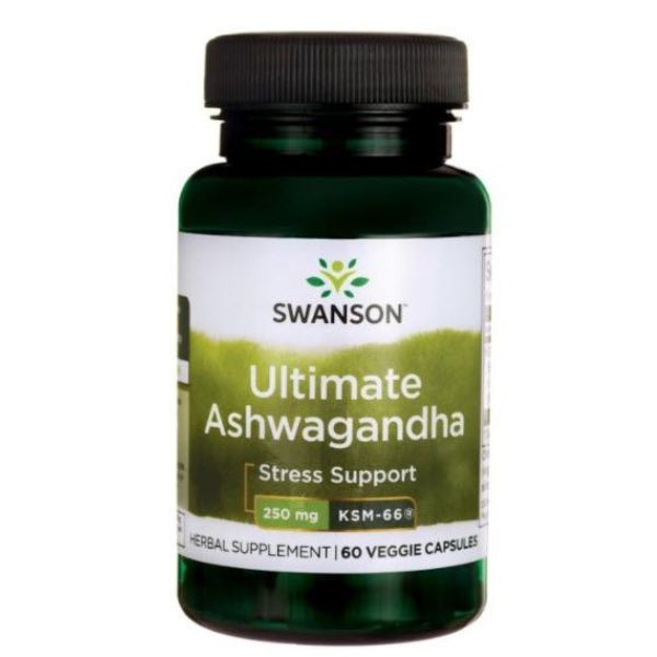 Ultimate Ashwagandha KSM-66® Extract 250mg - 60 Veg Caps