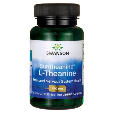 Suntheanine L-Theanine 100mg - 60 Veg Caps