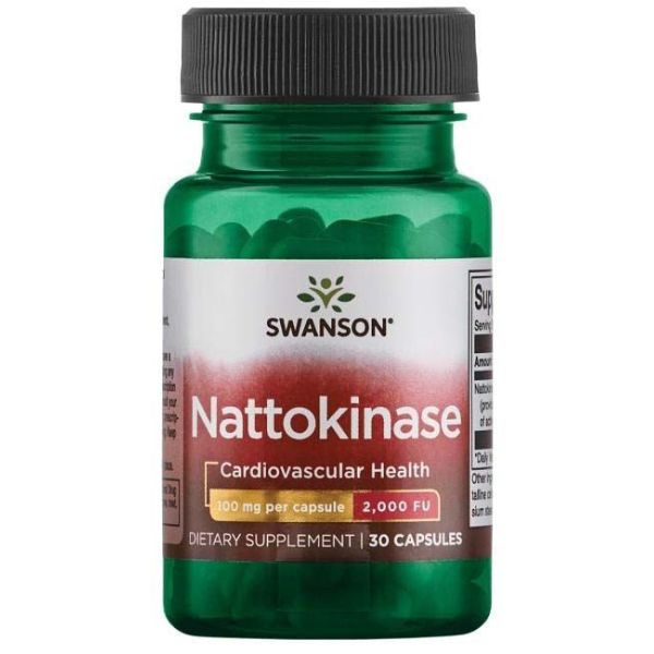 Nattokinase 100mg (2,000 FU) - 30 Capsules