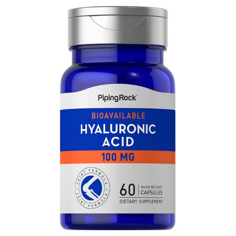Hyaluronic Acid (Bio-available) 100mg - 60 Quick Release Capsules