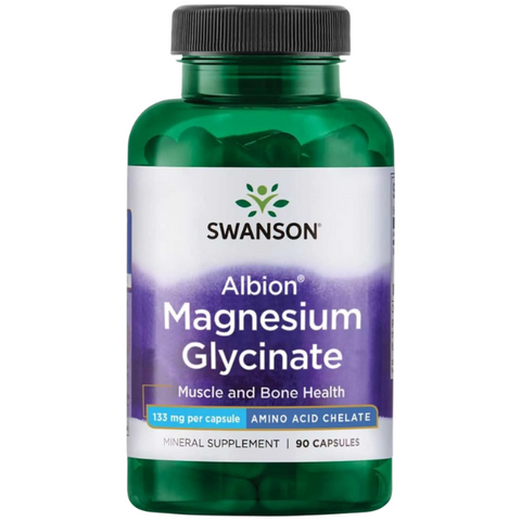 Swanson Albion® Magnesium Glycinate 133mg - 90 Capsules