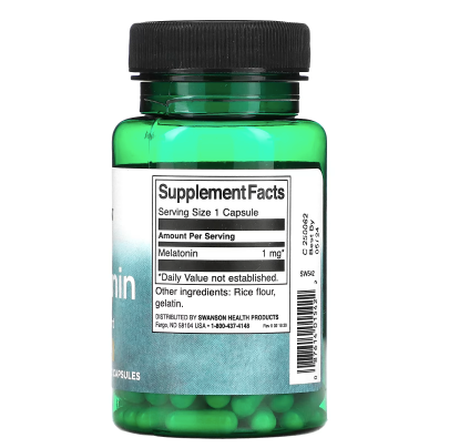 Melatonin 1 mg - 120 Capsules