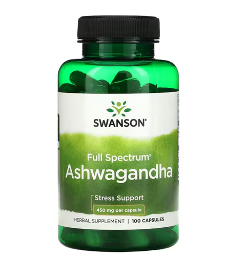 Full Spectrum Ashwagandha, 450 mg, 100 Capsules
