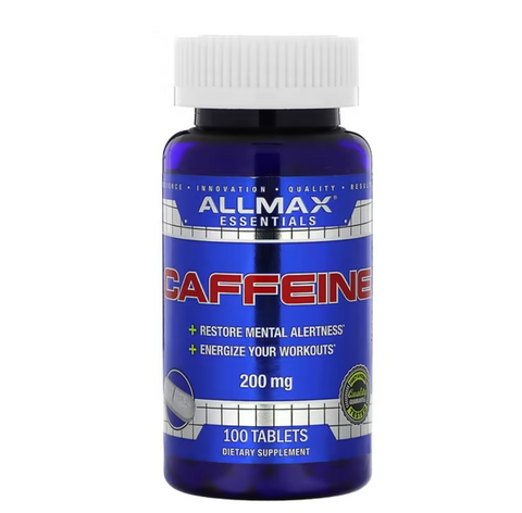 ALLMAX Caffeine , 200 mg, 100 Tablets