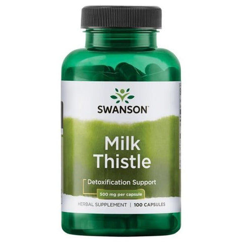Swanson Milk Thistle Bottle Front