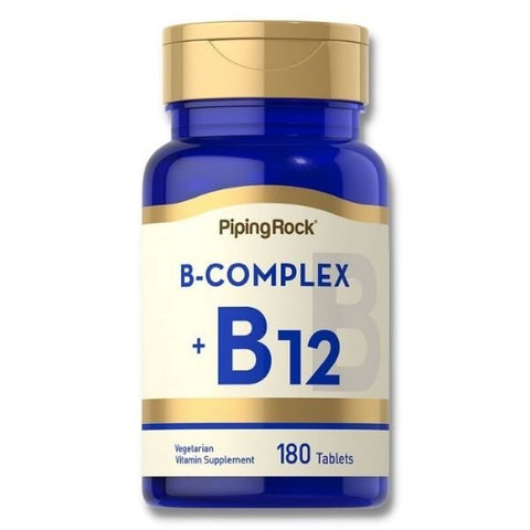 B-Complex + B12 - 180 TabletsPR1301Vitadeals-Singapore