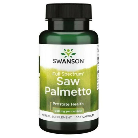 CLEARANCE Full Spectrum Saw Palmetto 540mg 100 Capsules JULY EXPIRY