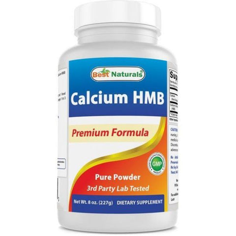 HMB Powder (hydroxymethylbutyrate, prevents muscle loss) 227g per bottle - 113 servings