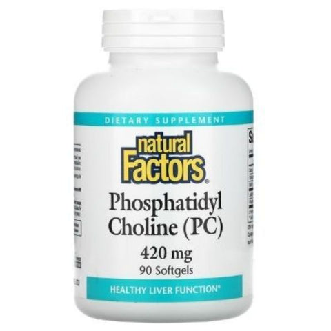 Phosphatidyl Choline (PC) 420mg - 90 Softgels
