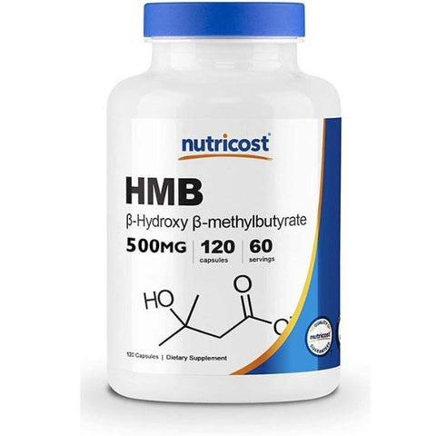 HMB (hydroxymethylbutyrate) 500mg - 120 Capsules