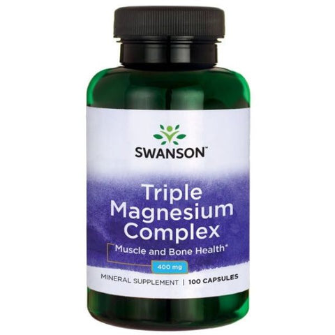 Triple Magnesium Complex 400mg - 100 Capsules