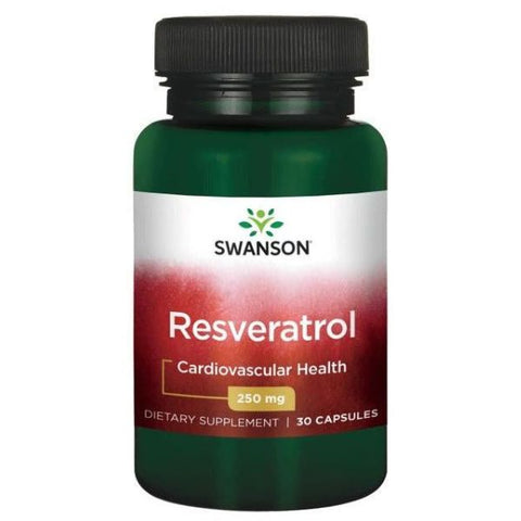 Resveratrol Higher Potency 250 mg - 30 Capsules